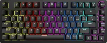 Tastierë Savio Phenix, 82 taste, Gateron Pro Red, e zezë