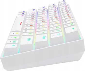 Tastierë mekanike Savio WHITEOUT X2, OUTEMU Brown, 60%, RGB, e zezë