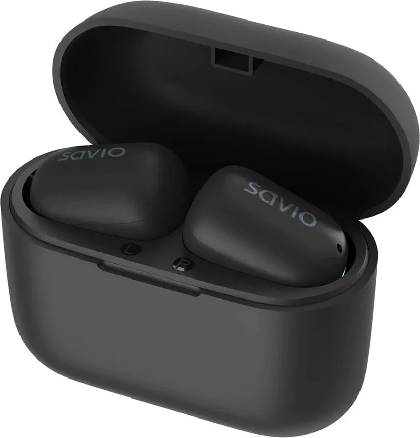 Dëgjuese Savio TWS-09, Wireless, të zeza - 12