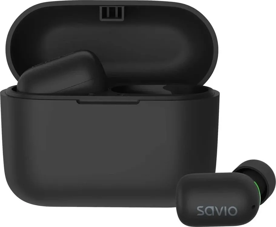Dëgjuese Savio TWS-09, Wireless, të zeza - 6