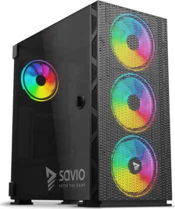 Kasë Savio Raptor X1 (SAVGC-RAPTORX1), e zezë