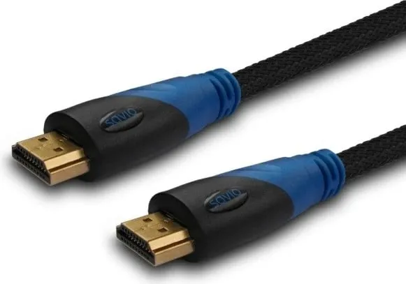 Kabllo Savio (SAVIO CL-49) HDMI - HDMI, 5m, e zezë - 1