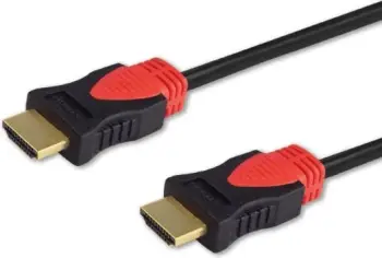 Kabllo Savio CL-113 HDMI cable 5 m, HDMI Type A, e zezë / e kuqe