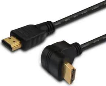 Kabllo Savio CL-108, HDMI në HDMI, 1.5m, e zezë