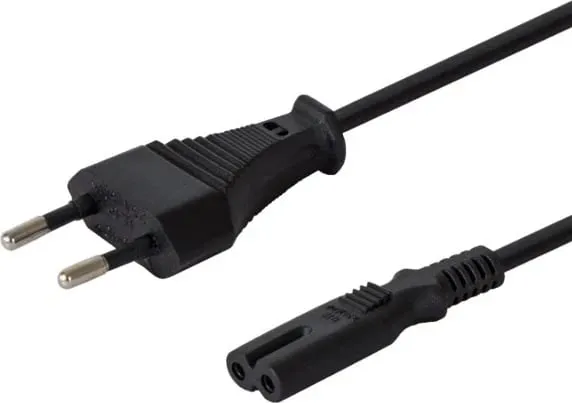 Karikues Savio 2pin (M) 3m CL-105, e zezë - 1