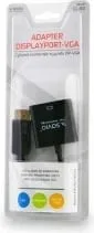 Përshtatës Savio VGA -DisplayPort, 0.2m, i zi - 2