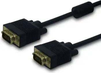 Kabllo Savio D-Sub (VGA) - D-Sub (VGA), 1.8m, e zezë