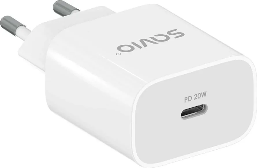 Karikues muri Savio LA 09, 20W, USB C QC PD 3.0, i bardhë - 2