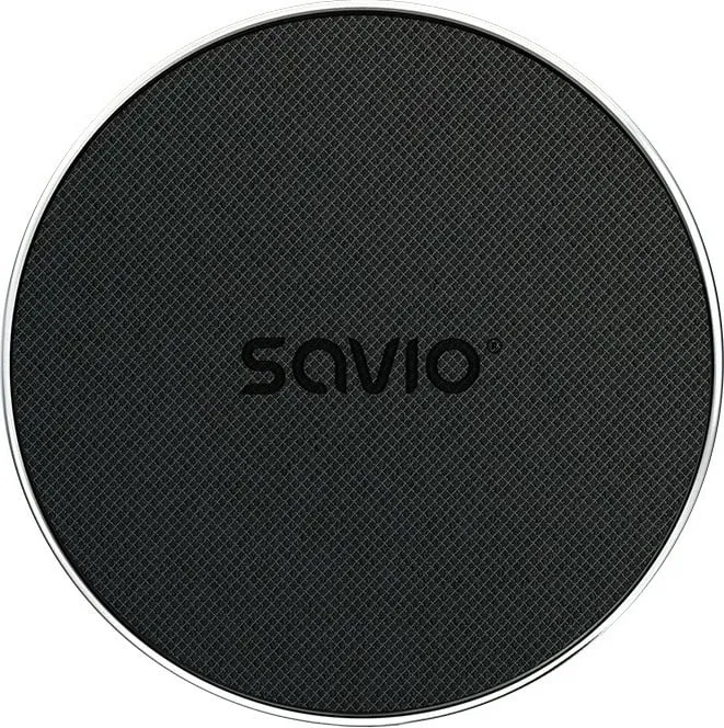 Karikues wireless Savio LA-08 Charger Qi, 15W, i zi - 2
