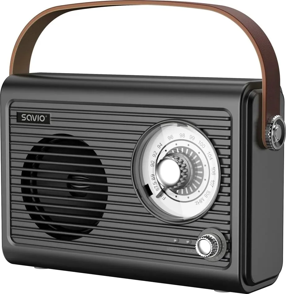 Radio portabile Savio RS-01, FM, USB, e zezë - 4