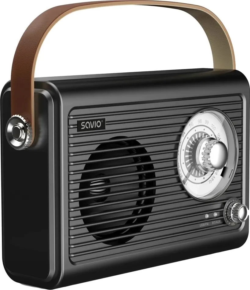 Radio portabile Savio RS-01, FM, USB, e zezë - 5
