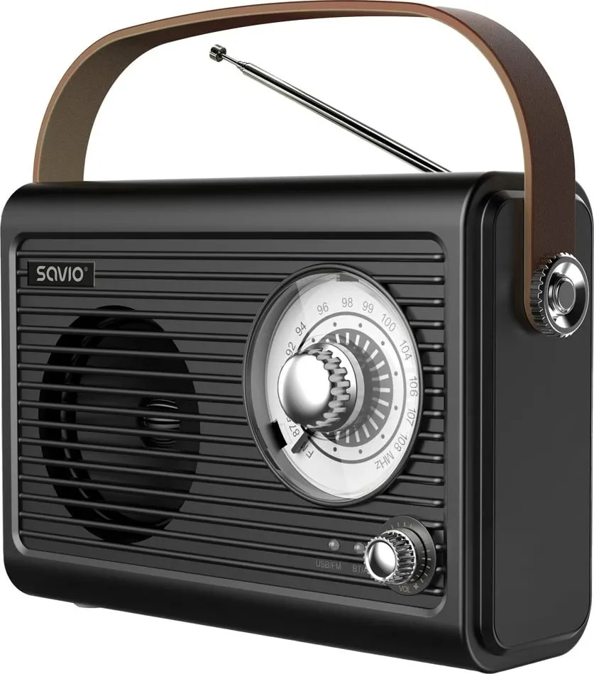 Radio portabile Savio RS-01, FM, USB, e zezë - 6
