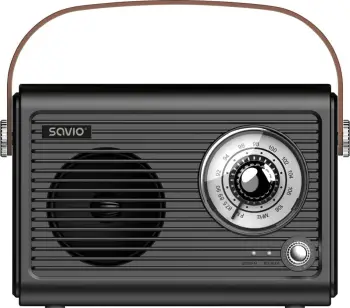 Radio portabile Savio RS-01, FM, USB, e zezë