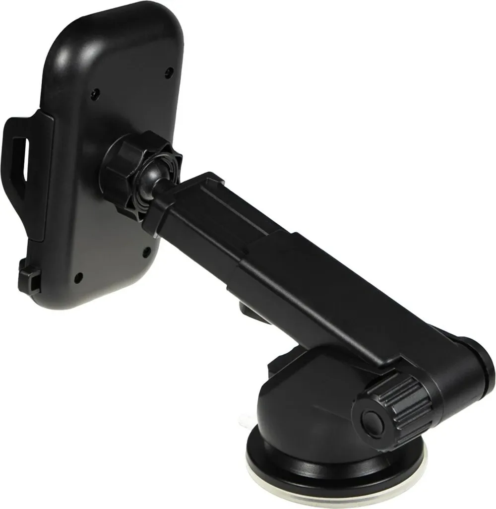 Mbajtës telefoni SAVIO CH-04 për xham veture, i zi - 4