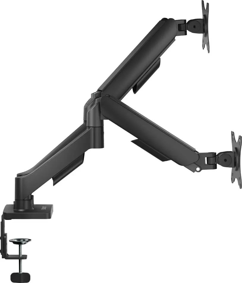Mbajtëse tavoline për monitorë SAVIO UM-04, për 2 monitorë, 17-32 inç, e zezë - 5