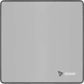 Mousepad gaming Savio Turbo Dynamic S Grey Edition, madhësi S, skaje të qepura, gri