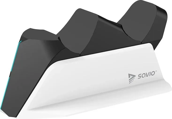 Stacion dyfishe ngarkimi për PS5 pads, SAVIO GCS-01, USB, e zezë - 7