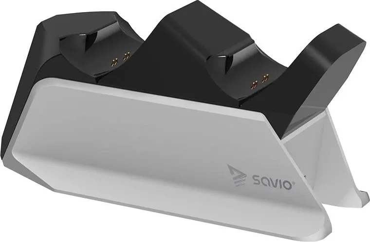 Stacion dyfishe ngarkimi për PS5 pads, SAVIO GCS-01, USB, e zezë - 9