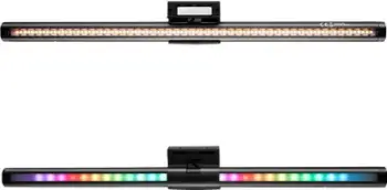 Llambë LED për monitor Savio LB-01, USB, RGB, e zezë
