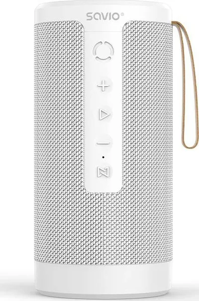 Altoparlant Bluetooth Savio BS-032, 10W, TWS, i bardhë - 1
