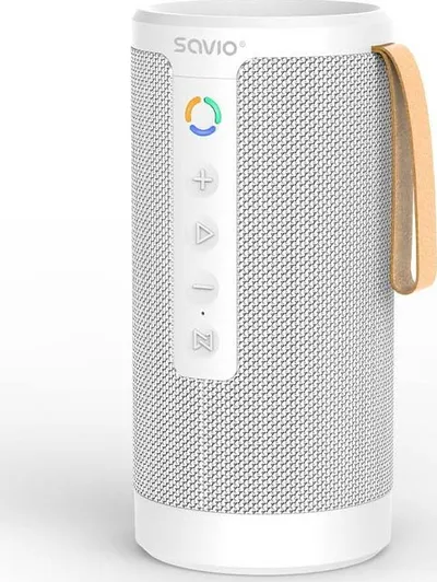 Altoparlant Bluetooth Savio BS-032, 10W, TWS, i bardhë - 2