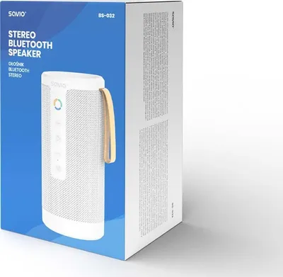 Altoparlant Bluetooth Savio BS-032, 10W, TWS, i bardhë - 4