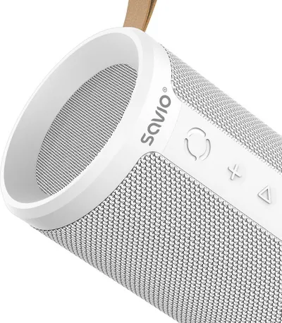 Altoparlant Bluetooth Savio BS-032, 10W, TWS, i bardhë - 5