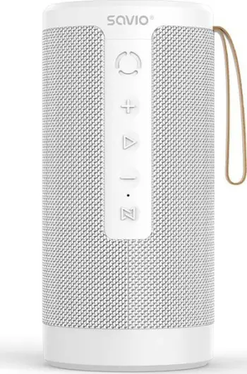 Altoparlant Bluetooth Savio BS-032, 10W, TWS, i bardhë