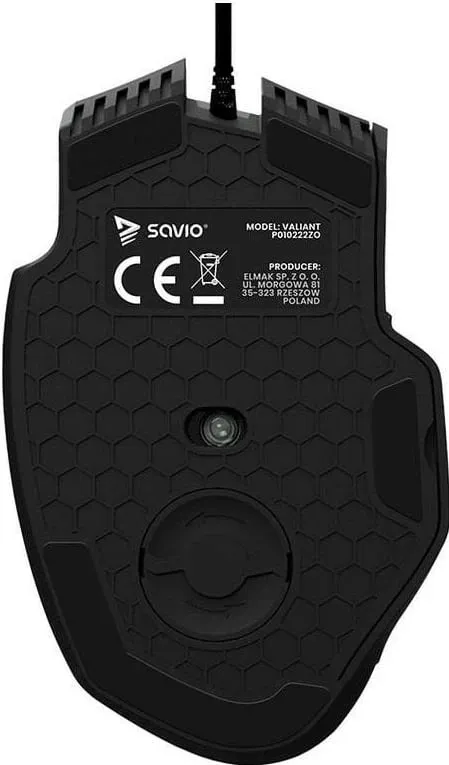 Maus gaming Savio Valiant, RGB, 12400 DPI, i zi - 5
