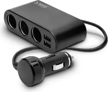 Çakmak Savio për veturë USB Savio 12/24V