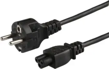 Kabllo fuqie Savio CL-81, e zezë, 1.8 m, Tipi E IEC C5