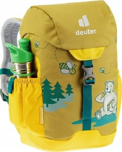 Çantë shpine Deuter Schmusebar për fëmijë, e verdhë - 1