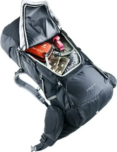 Çantë shpine Deuter Aircontact Pro 75+10, e zezë - 7
