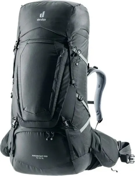 Çantë shpine Deuter Aircontact Pro 75+10 SL për gra, grafit - 2