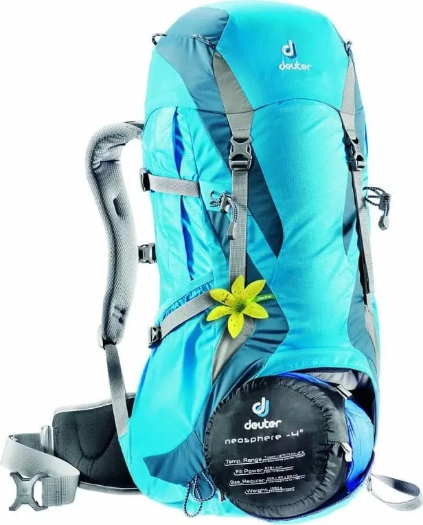 Çantë shpine Deuter për femra, e kaltër - 1