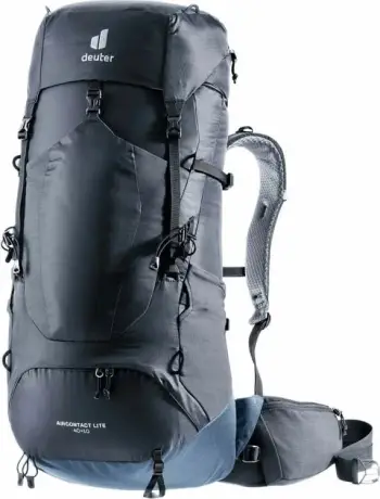 Çantë shpine për meshkuj dhe femra Inny Deuter Aircontact Lite 40 + 10, grafit
