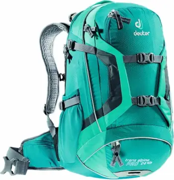 Çantë shpine Deuter, unisex, e kaltër