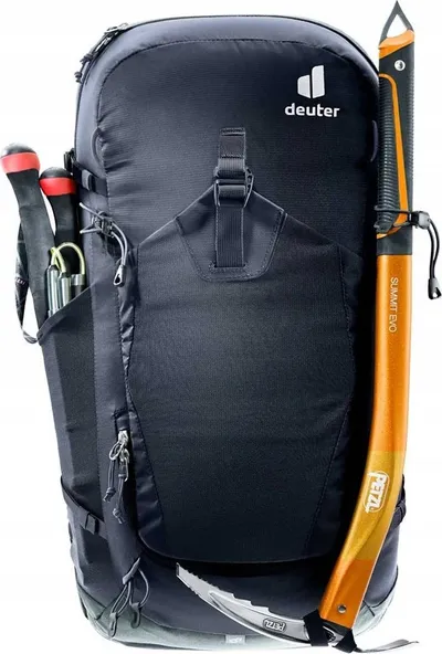 Çantë shpine për hiking, Deuter Trail Pro 33, e zezë - 4