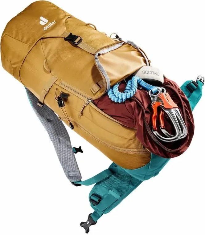 Çantë shpine për hiking Deuter, e verdhë - 8