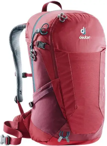 Çantë shpine për ngjitje Deuter Futura, 24L, e kuqe