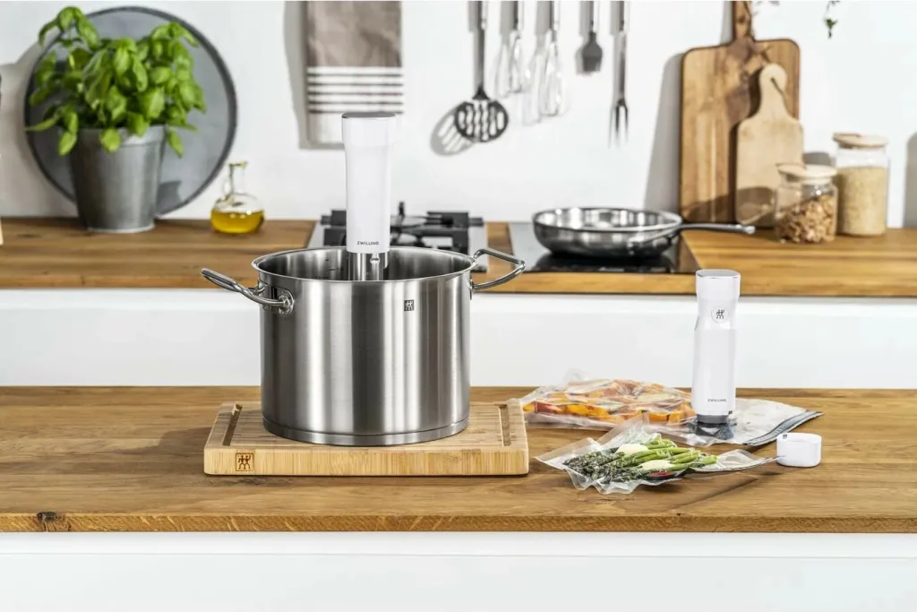 Cirkulator sous vide Zwilling Enfinigy, 1200W, touch, bardhë - 4