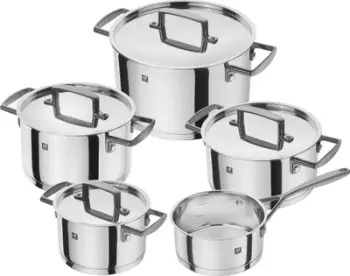 Set enësh gatimi Zwilling BELLASERA, 5 pjesë, çelik inox 18/10