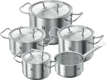 Set tenxhere Zwilling, 5 copë, të hirta