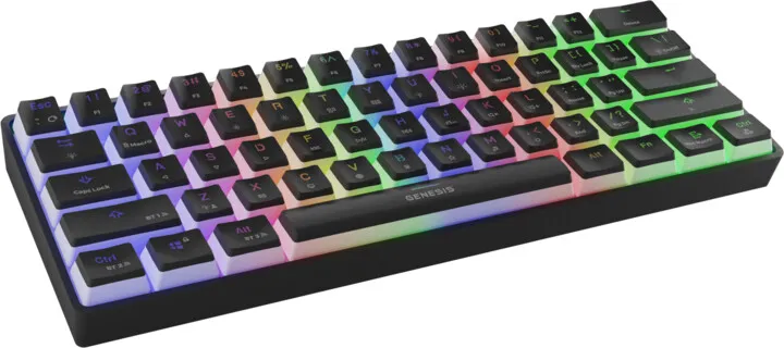 Tastierë Genesis Thor 660, Gateron Brown, US, e zezë - 1