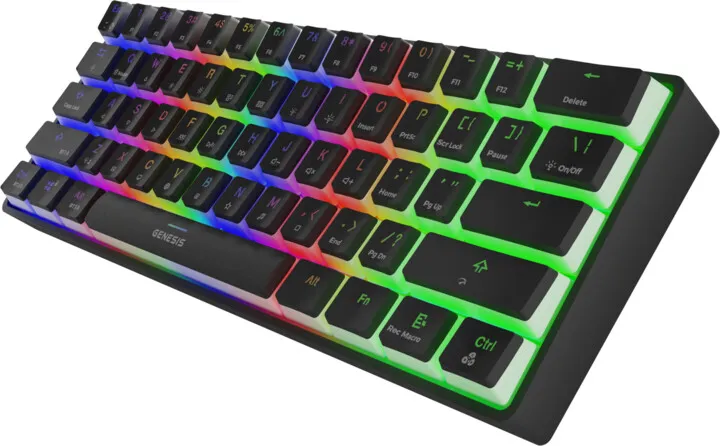 Tastierë Genesis Thor 660, Gateron Brown, US, e zezë - 3