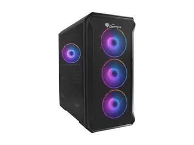 Kasë Genesis IRID 503 ARGB MICRO, Micro Tower, e zezë - 1