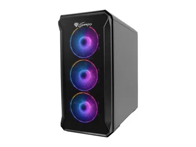 Kasë Genesis IRID 503 ARGB MICRO, Micro Tower, e zezë - 3