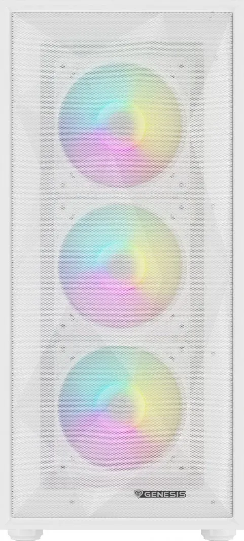 Kasë për PC Genesis DIAXID 605 ARGB, e bardhë - 7