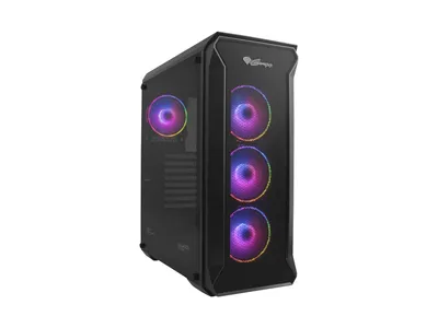 Kasë për PC Genesis IRID 505, e zezë - 1
