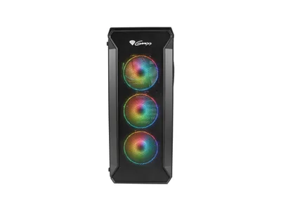 Kasë për PC Genesis IRID 505, e zezë - 2